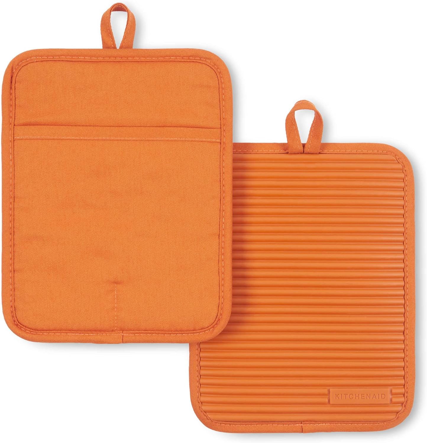 Ribbed Soft Silicone Pot Holder Set, Pot Holders, Oven Mitts, Silicone Pot Holders -2 Pcs Ribbed Soft Silicone Pot Holder Set, Pot Holders, Oven Mitts, Silicone Pot Holders -2 Pcs